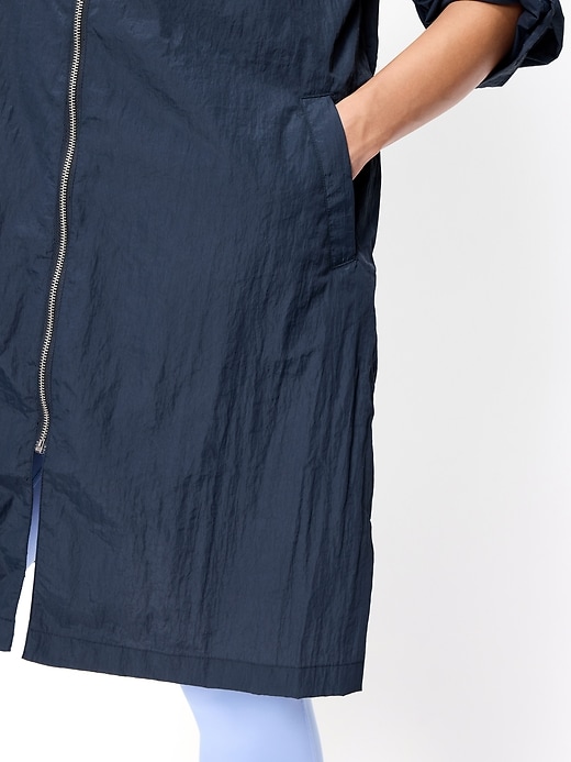 Image number 7 showing, Lightweight Loose-Fit Hooded Jacket