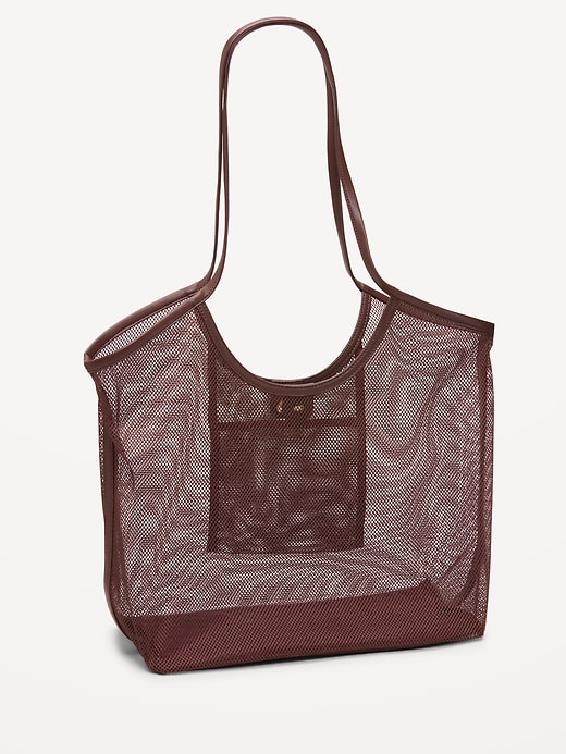 Image number 1 showing, Mesh Tote Bag