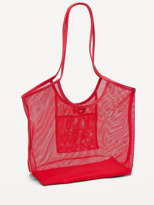 Image number 1 showing, Mesh Tote Bag