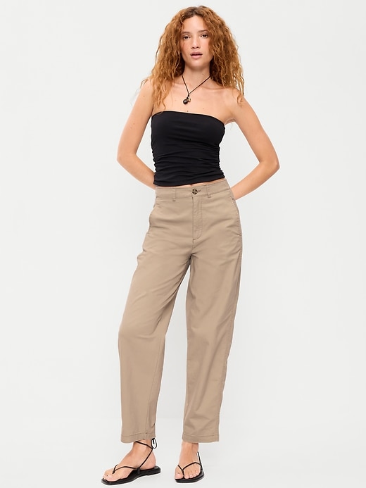 Image number 1 showing, High-Waisted OGC Chino Tapered Straight Pants