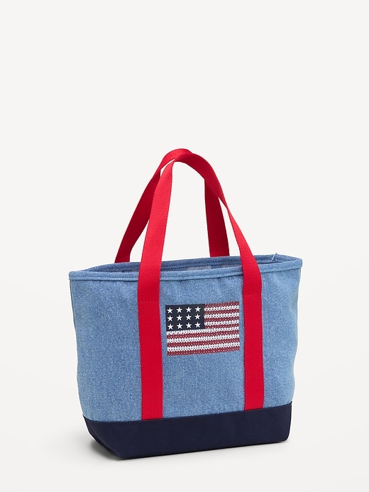 Image number 1 showing, Small Graphic Tote Bag