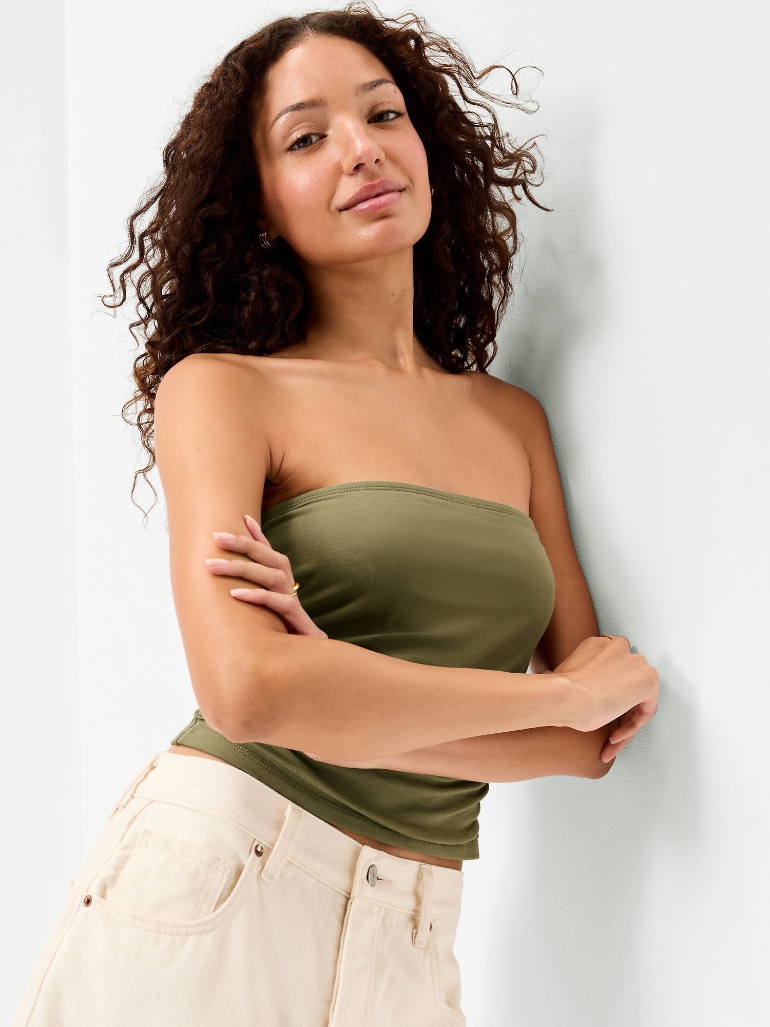 Hug Double-Layer Tube Top