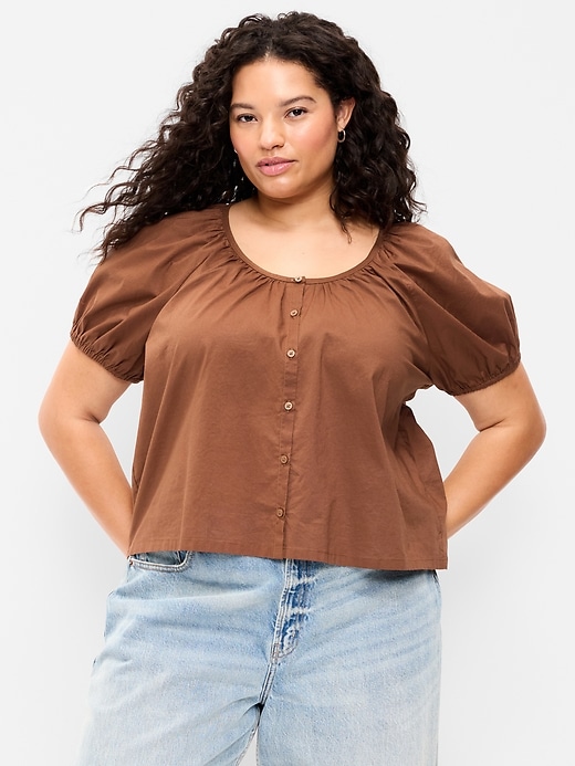 Image number 7 showing, Airy Button-Down Top