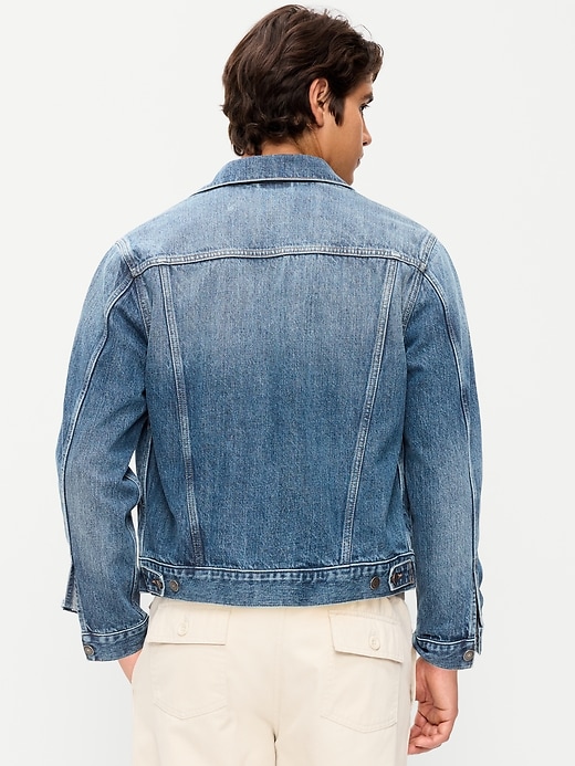 Image number 2 showing, Jean Trucker Jacket