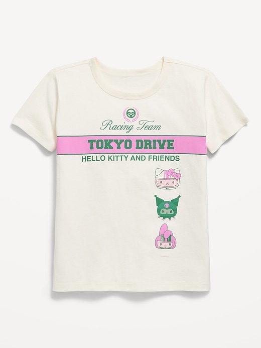 Image number 1 showing, Hello Kitty® Short-Sleeve Graphic T-Shirt for Girls