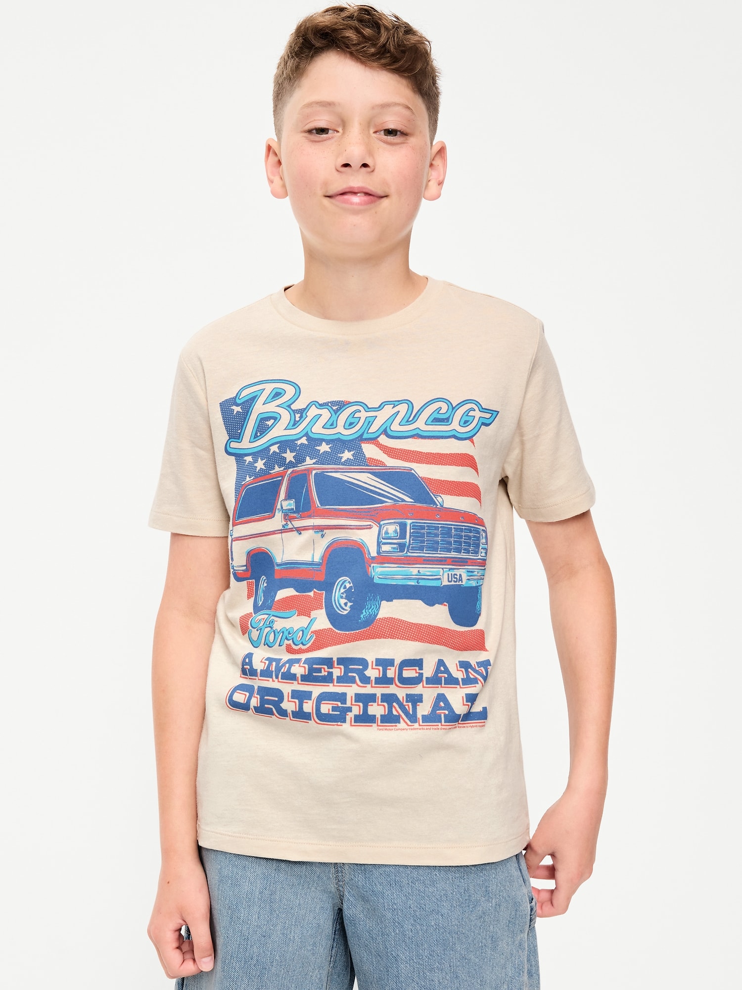 Ford Bronco™ Gender-Neutral Graphic T-Shirt for Kids