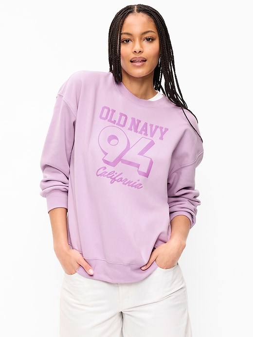 Image number 3 showing, Oversized Graphic Sweatshirt