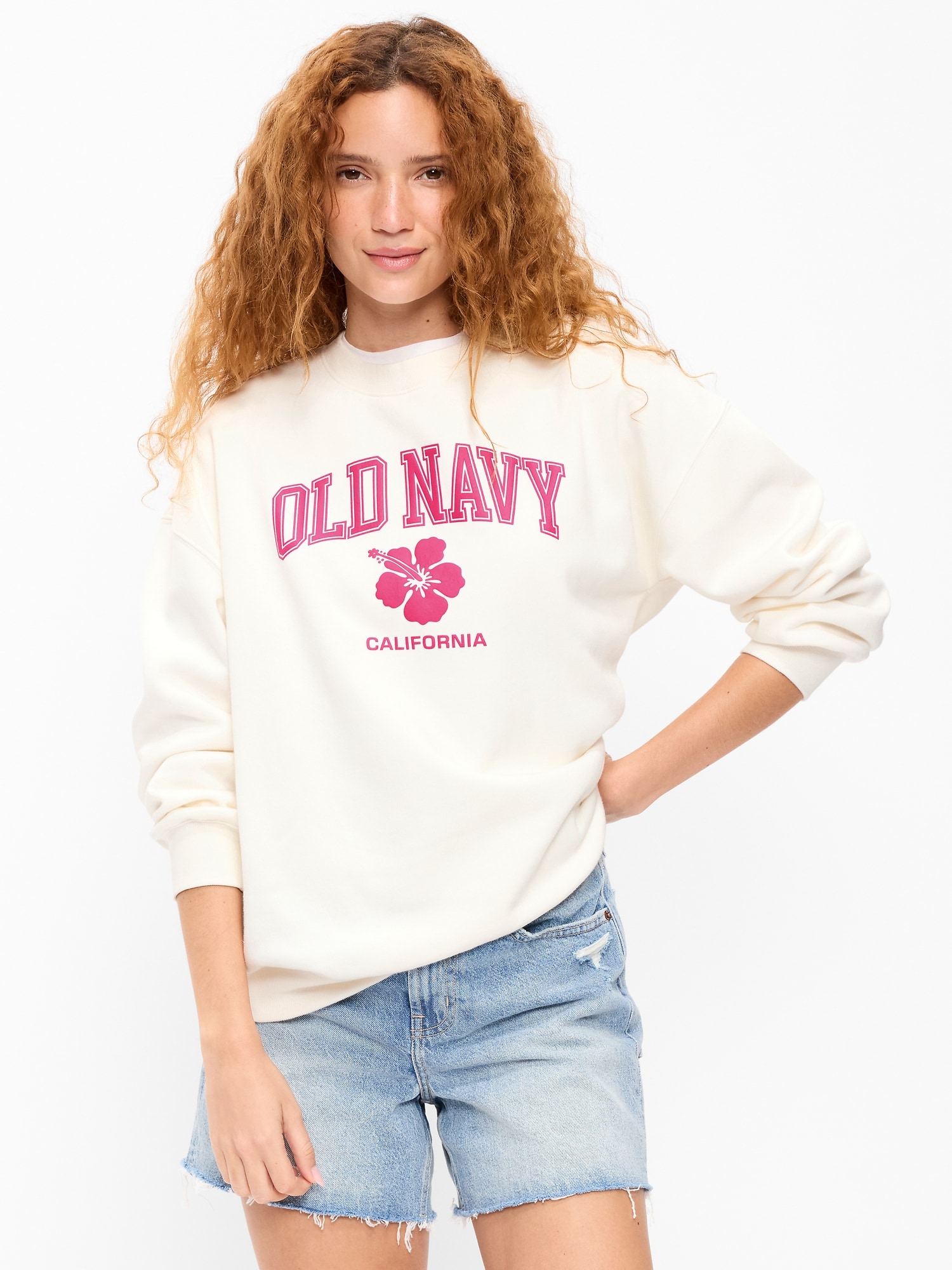 Oversized Graphic Sweatshirt