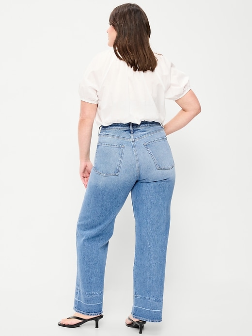 Image number 7 showing, Extra High-Waisted Wide-Leg Jeans
