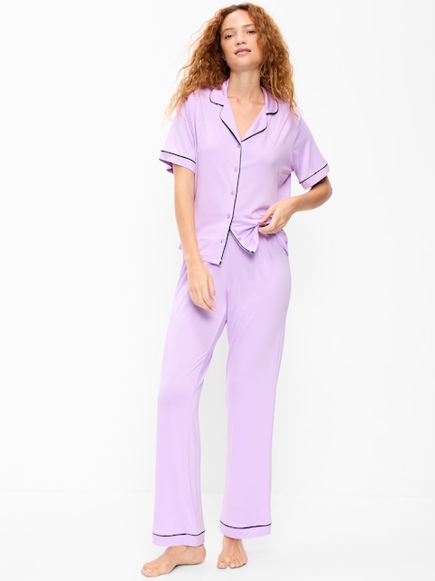 Sunday Sleep Knit Jersey Pant Set