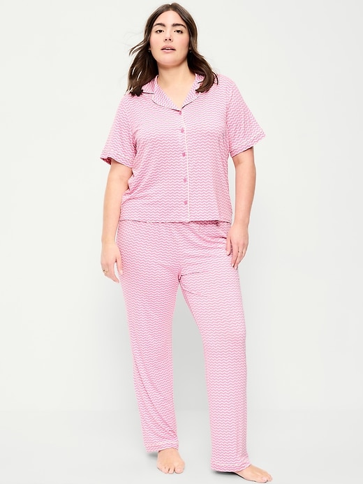 Image number 5 showing, Sunday Sleep Knit Jersey Pant Set