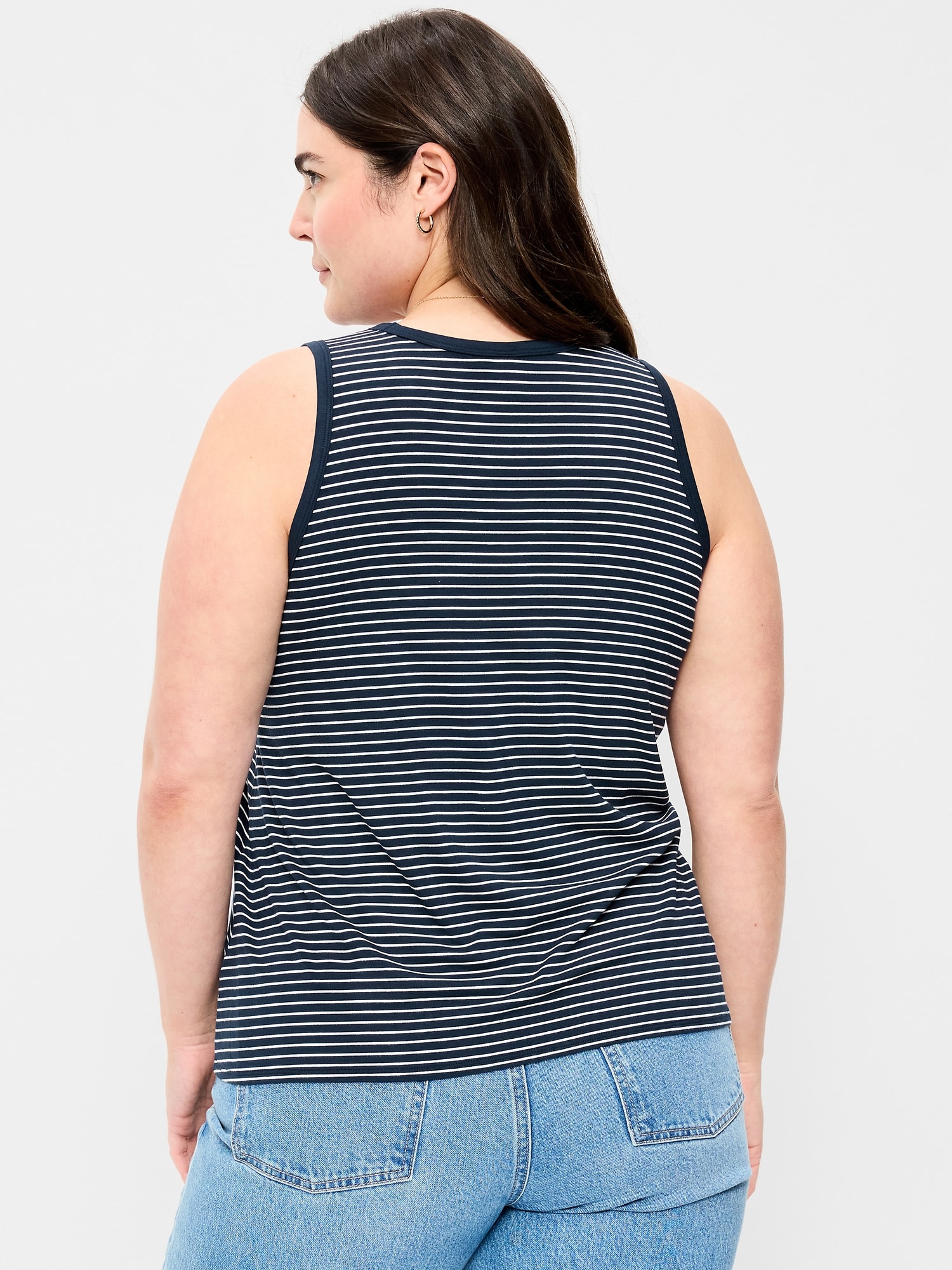 Luxe High-Neck Tank Top