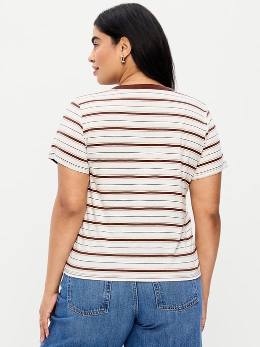 Image number 7 showing, EveryWear Crew-Neck Striped T-Shirt