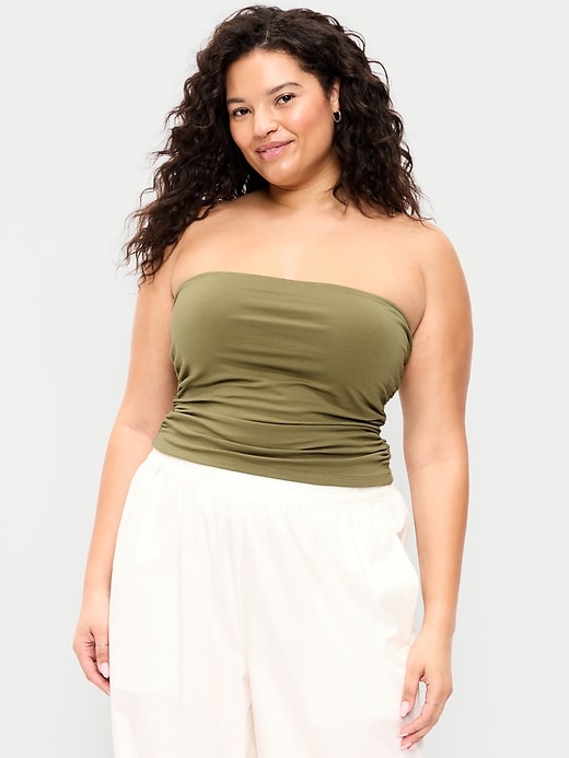 Image number 7 showing, Hug Double-Layer Tube Top