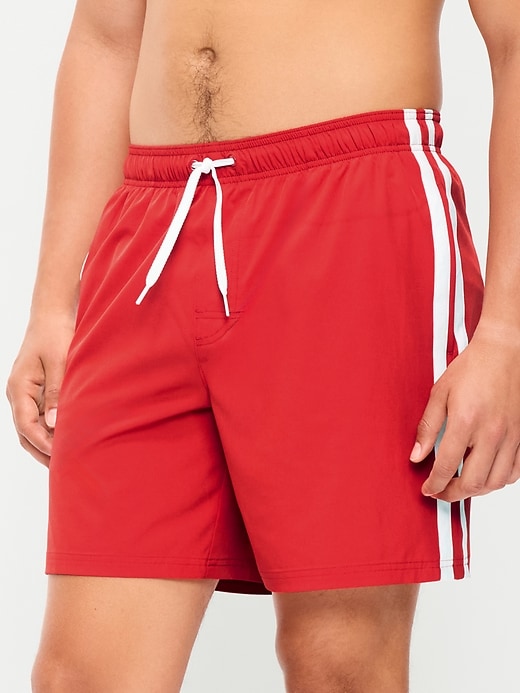 Image number 1 showing, Swim Trunks -- 7-inch inseam