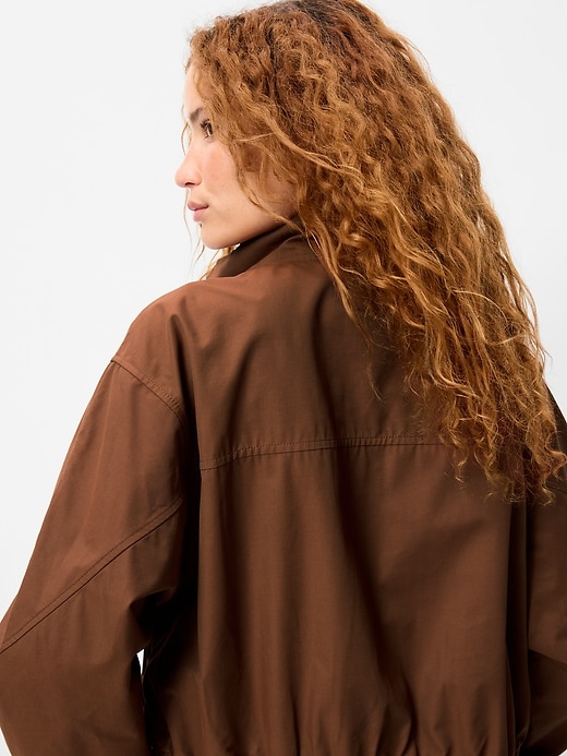 Image number 5 showing, Twill Utility Zip-Front Jacket