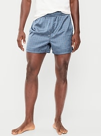 Image number 1 showing, Satin Boxer Shorts