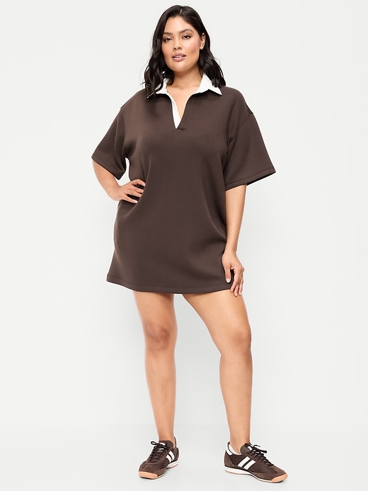 Image number 3 showing, Bounce Fleece Short-Sleeve Polo Dress