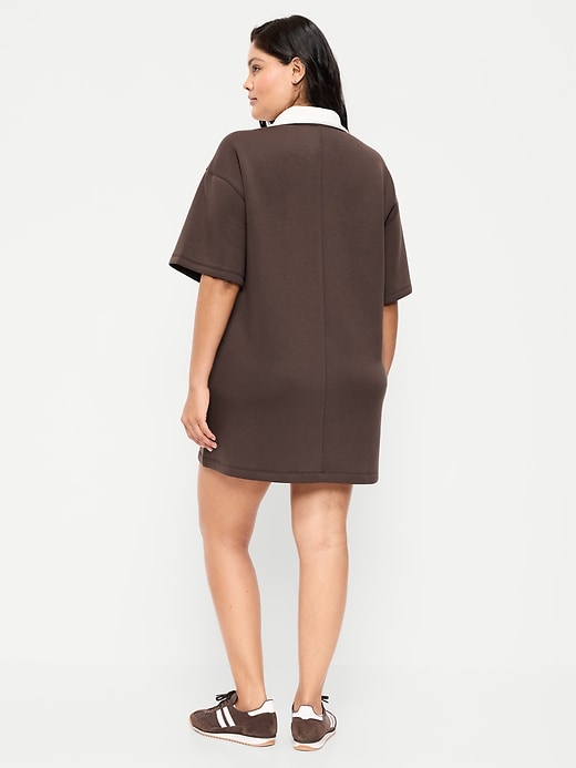 Image number 4 showing, Bounce Fleece Short-Sleeve Polo Dress
