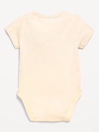 Image number 3 showing, Unisex Short-Sleeve Graphic Bodysuit for Baby