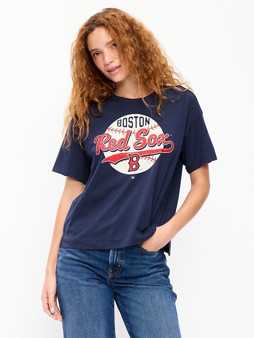 Image number 1 showing, Boston Red Sox Crew-Neck T-Shirt for Women