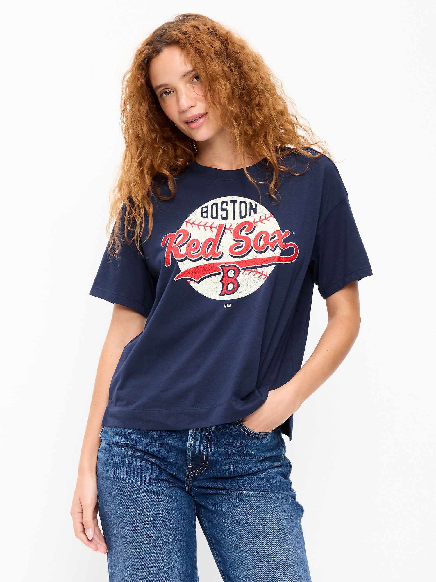 Boston Red Sox Crew-Neck T-Shirt for Women