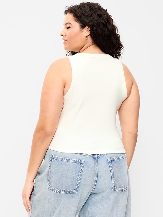 Image number 9 showing, Snug Crop Tank Top