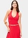 Short-Sleeve Jersey Smocked-Front Top - image 2