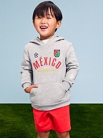 Image number 1 showing, FIFA World Cup 26™ Mexico Oversized Pullover Hoodie for Toddler Boys