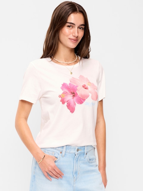 EveryWear Crew-Neck Logo-Graphic T-Shirt