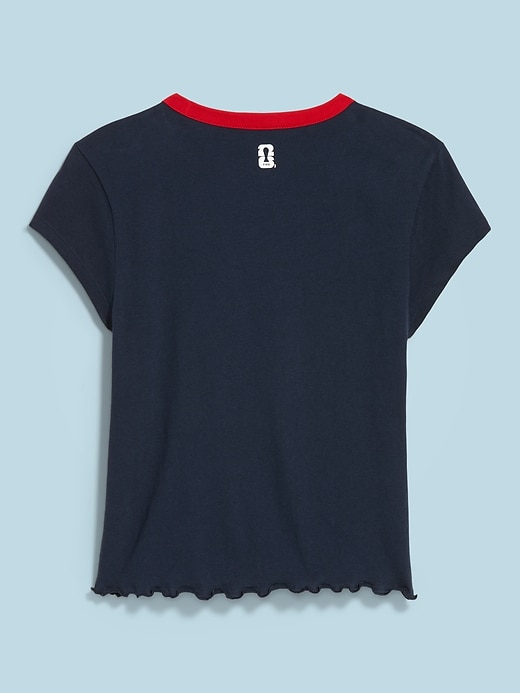 Image number 2 showing, FIFA World Cup 26™ Spain Smocked Graphic T-Shirt for Women