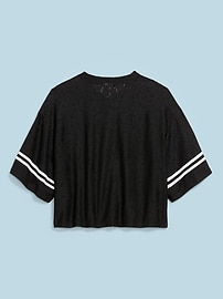 Image number 2 showing, FIFA World Cup 26™ Japan Boxy Lace V-Neck T-Shirt for Women