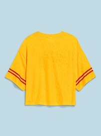 Image number 2 showing, FIFA World Cup 26™ Colombia Boxy Lace V-Neck T-Shirt for Women