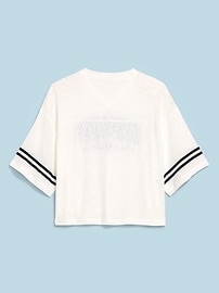 Image number 2 showing, FIFA World Cup 26™ Germany Boxy Lace V-Neck T-Shirt for Women