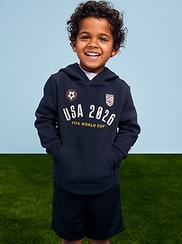 Image number 1 showing, FIFA World Cup 26™ USA Oversized Pullover Hoodie for Toddler Boys