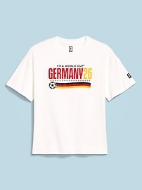 Image number 1 showing, FIFA World Cup 26™ Germany Vintage Crew-Neck T-Shirt for Women