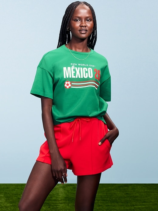 Image number 1 showing, FIFA World Cup 26™ Mexico Vintage Crew-Neck T-Shirt for Women