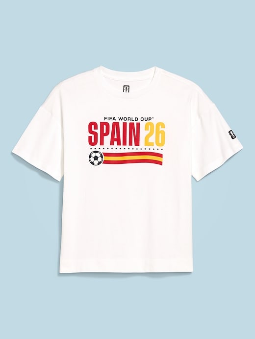Image number 1 showing, FIFA World Cup 26™ Spain Vintage Crew-Neck T-Shirt for Women