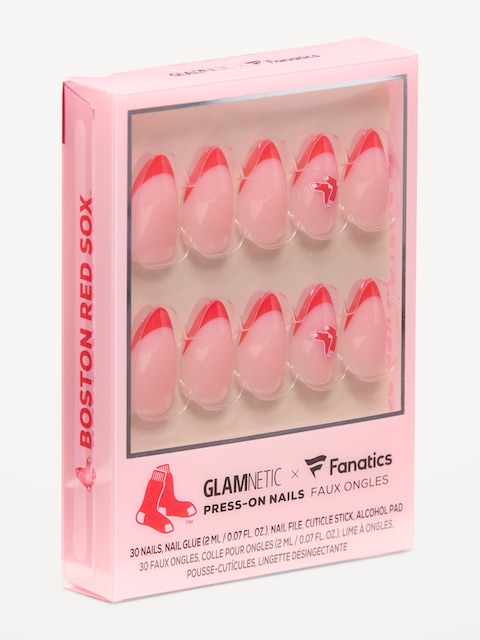 Glamnetic x Fanatics Boston Red Sox Press-On Nail Kit