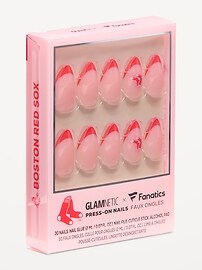 Image number 1 showing, Glamnetic x Fanatics Boston Red Sox Press-On Nail Kit