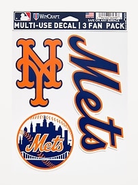 Image number 1 showing, WinCraft® New York Mets 3-Pack Multi-Use Decals