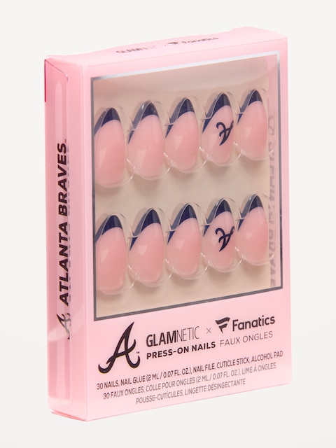 Glamnetic x Fanatics Atlanta Braves Press-On Nail Kit