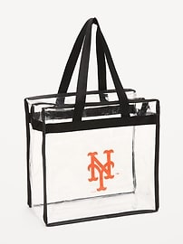 Image number 1 showing, WinCraft® New York Mets Clear Tote Bag