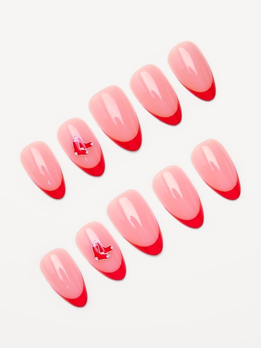 Image number 2 showing, Glamnetic x Fanatics Boston Red Sox Press-On Nail Kit