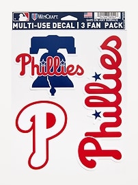 Image number 1 showing, WinCraft® Philadelphia Phillies 3-Pack Multi-Use Decals
