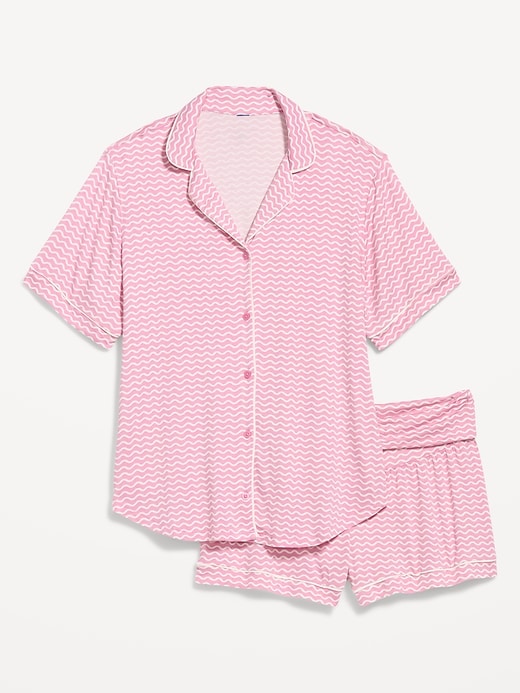 Image number 1 showing, Maternity Classic Pajama Short Set