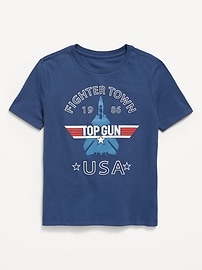 Image number 1 showing, Top Gun™ Gender-Neutral Graphic T-Shirt for Kids