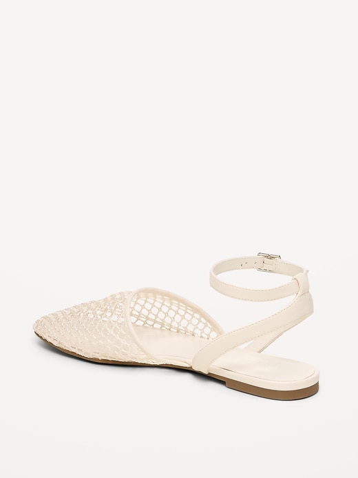 Image number 4 showing, Raffia Slingback Flats for Women
