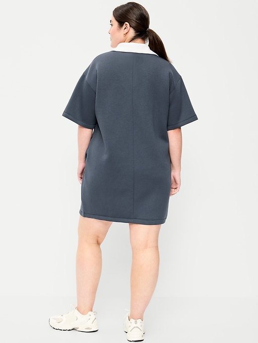 Image number 4 showing, Bounce Fleece Short-Sleeve Polo Dress