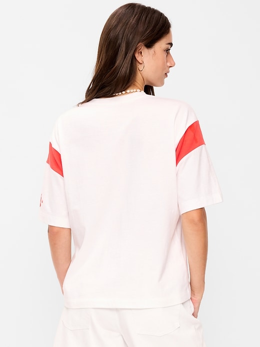 Image number 2 showing, Short-Sleeve Loose Crew-Neck T-Shirt